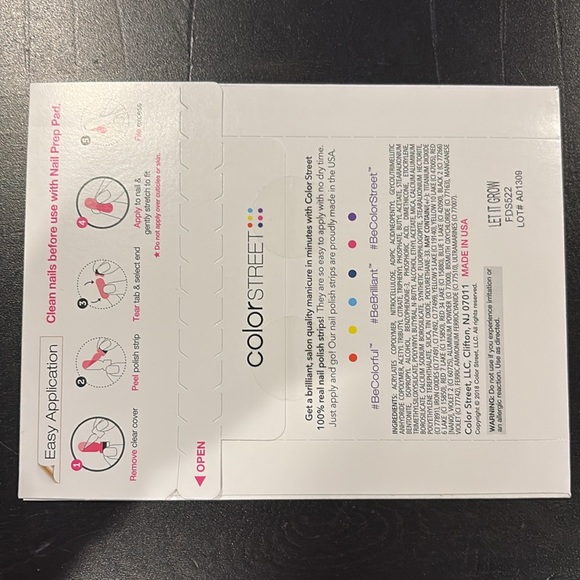 Color Street Nail Polish Strips - Picture 3 of 4